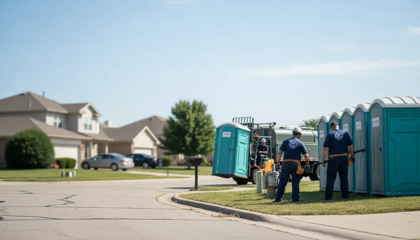 Porta Potty Rental in Otter Lake, MI near me